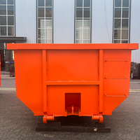 Vente directe - Conteneur à déchets en acier au carbone de 40 yards de bonne qualité pour chantier de construction