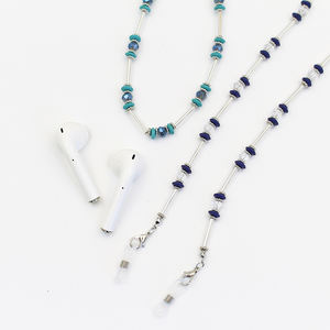 सूर्य के चश्मे के नेकलेस नेकलेस के लिए बेड चेन चेन, एंटी खोए हुए स्ट्रैप ईयरबड - Product Image 3