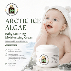 MOMMY'S LITTLE MONSTER Set <span class=keywords><strong>Crema</strong></span> Viso e Lozione Corpo <span class=keywords><strong>per</strong></span> Bambini Senza Parabeni con Burro di Karité e Vitamina E Organica - Product Image 1