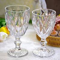 Verre à vin créatif vintage gravé en verre sodocalcique écologique pour Baijiu et spiritueux, sans pied