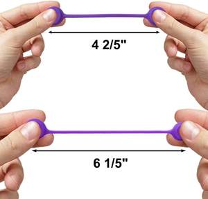 مشابك كابلات مغناطيسية قابلة لإعادة الاستخدام من السيليكون، مغناطيس قوي لتنظيم وترتيب الكابلات وأسلاك USB وسلاسل المفاتيح، 8 ألوان، 24 قطعة - Product Image 4
