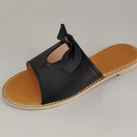 Nouvelles Sandales et Chaussons d'Été pour Femmes Grande Taille, Nœud Découpé Style Européen et Américain
