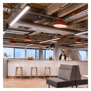 Profil de lumière linéaire, latte connectable, plafond moderne, lumière linéaire à led faible pour industriel/supermarché/bureau - Product Image 1