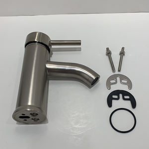 Robinetterie sanitaire économique, robinet <span class=keywords><strong>de</strong></span> lavabo en cuivre <span class=keywords><strong>de</strong></span> style pilier - Product Image 2