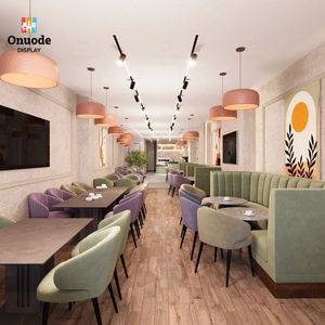 Mostrador de Café Personalizado |   Kiosco Minorista con Iluminación LED |   Servicio Integral de Diseño de Interiores para Cafeterías y Diseño Completo de Tiendas - Product Image 3