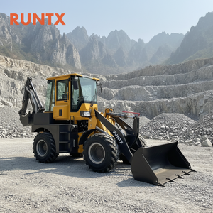 Chargeuse articulée diesel multifonctionnelle RUNTX <span class=keywords><strong>de</strong></span> 2 tonnes et 65 kW avec une capacité <span class=keywords><strong>de</strong></span> godet avant <span class=keywords><strong>de</strong></span> 1 m³ - Product Image 1