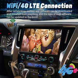 Radio con Pantalla Táctil Android de 11.6 Pulgadas para Toyota Alphard 30 Vellfire 2015-2019, Unidad Principal de Navegación GPS, Reproductor Multimedia, AutoRadio, Grabadora - Product Image 2