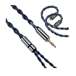 YONGSE Alpine HiFi <span class=keywords><strong>Audio</strong></span> a 4 fili 6N OOC in cristallo placcato argento cavo di aggiornamento per auricolari in PVC ad elevata purezza giacca combinazione - Product Image 5