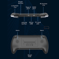 Topleo Console de Jeu Portable Boîtier Émulateur de Poche Machine 4K Économique Console de Jeu Portable Stick Lite