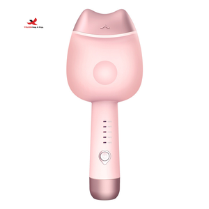 Nuevo rizador de pelo eléctrico de cerámica de 32 mm con iones negativos, diseño horizontal, para rizos franceses, PTC LED GZ RTS, pedido mixto al por mayor - Product Image 1