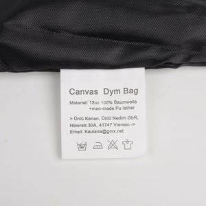 Mochila con Cordón de Precio Mayorista de Fábrica Certificada por BSCI, Mochilas Personalizadas con Logotipo para Mujer, Bolsa con Cordón de Tela de Algodón y Poliéster - Product Image 6