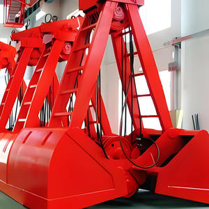 Nouvelles grappes mécaniques à une seule corde et à deux pinces pour la manutention de matériaux en vrac de scories d'acier - Product Image 5