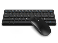 Mini juego de ratón y teclado mecánico para juegos de modo dual personalizado español Reino Unido inalámbrico OEM 78 teclas RGB retroiluminado ordenador ergonómico