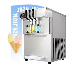 Full Automatic Professional 3 Type Bql 818 Super Ice-cream Mini Self Clean Soft Yellow Ice Cream Machine in Uganda