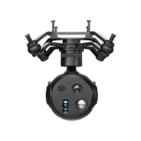 SIYI UniPod MT11 Mini Gimbal Pod à Quatre Capteurs IA avec Zoom Optique, Photo 8K, Vidéo 4K et Télémètre Thermique Laser pour UAV, UGV, USV