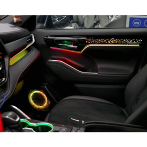 Bande lumineuse LED RGBIC en acrylique pour éclairage d'ambiance intérieur de voiture, lampe néon pour Toyota Crown Kluger 2021-2024 (vente en gros) - Product Image 4