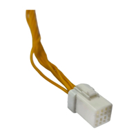 Connecteur étanche JST JWPF PVC pour faisceau de câbles 2,0 mm IPX7, prise mâle/femelle 2-8 broches, câble personnalisé UL11028-22AWG