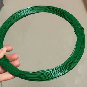 ลวดเหล็กคาร์บอนเคลือบพีวีซีสำหรับพันต้นไม้ ตกแต่ง DIY และงานก่อสร้าง - Product Image 4