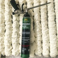 Colle mousse PU monocomposant MU CHAO A33 750ml, adhésif de construction, mousse expansive pour charpenterie architecturale, portes et fenêtres