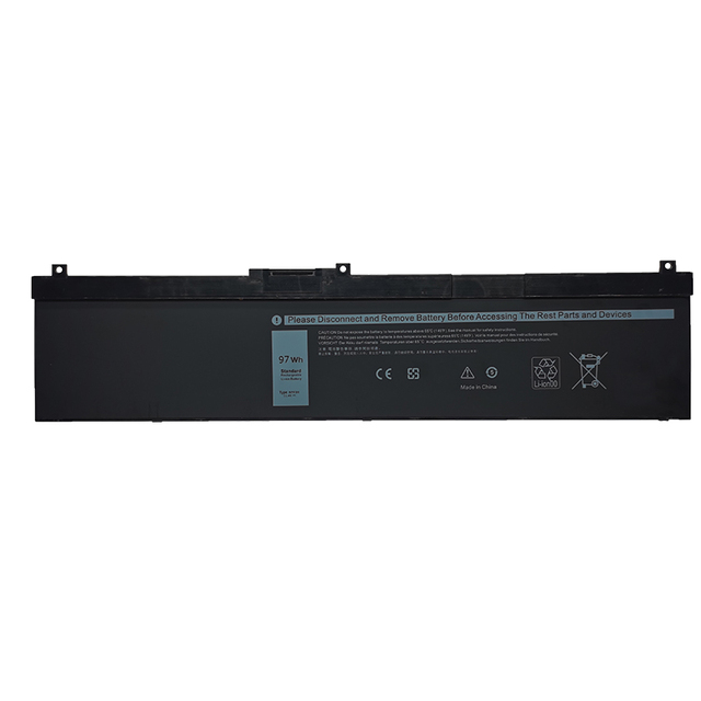 NYFJH 8070mAh 97Wh Li-Polymer Battery Pack for Precision7530 7540 7730 7740 7550 7750 Laptop Rechargeable Stock