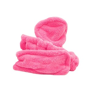 Soft Velvet Hair <b>Wrap</b> For Women Sleepwear Rose Red Cozy Style 15Cm Wide 1.5M Long Lazy Person Use - Product Image 1