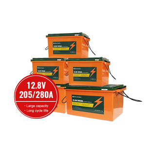 Batería de fosfato de hierro y litio de ciclo profundo de buena calidad 12.8V 205Ah 25.6V, reemplazo para baterías de plomo-ácido de 200Ah - Product Image 1