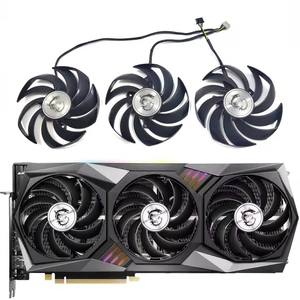 NOUVEAU Ventilateur GPU RX 6800XT GAMING X <span class=keywords><strong>TRIO</strong></span> pour MSI <span class=keywords><strong>RTX</strong></span> 3060 3060TI 3070 <span class=keywords><strong>3070TI</strong></span> 3080 3080TI 3090 GAMING <span class=keywords><strong>TRIO</strong></span> Ventilateur de refroidissement pour carte graphique - Product Image 1