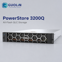 Système de stockage d'entreprise unifié tout-en-un Dell PowerStore 3200Q avec blocs de stockage NVMe QLC SSD pour centre de données VVol