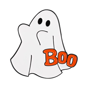 Épinglette en émail doux citrouille et fantôme d'Halloween de dessin animé en gros Le cauchemar avant Noël broche d'horreur - Product Image 5