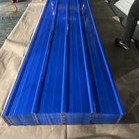 Hoja de techo de acero corrugado PPGI recubierta de color ASTM BS estándar con servicios de doblado/soldadura/corte