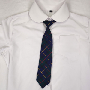 Cravatta e <span class=keywords><strong>Papillon</strong></span> Regolabile in Poliestere per Ragazzi, a Righe o Quadretti, per Uniformi Scolastiche e Cerimonie di Laurea - Product Image 4