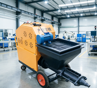 Pulvérisateur de mortier et de ciment durable de 4 m³/h avec système anti-colmatage pour une utilisation continue sur chantier