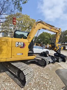 Excavadora Usada CAT 308E2 de 8 Toneladas, Original de Japón, Caterpillar 308, Diseño de Radio Compacto, Mini Excavadora con Pala Niveladora - Product Image 3
