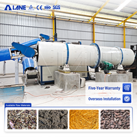LANE Hoge Capaciteit Fruitafval Organische Compost Granulaire Meststof Productielijn Machine Geautomatiseerde Fabriek