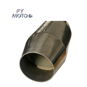 <span class=keywords><strong>3</strong></span> Zoll 2,5 Zoll Sport-Katalysator Hochleistungs-200-Zellen Universal Edelstahl - Product Image 4