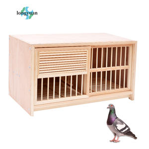 Gabbia per Accoppiamento Piccioni Gabbia da Cova Nido per Piccioni Casetta per Uccelli in Legno Grande Gabbia per Piccioni - Product Image 1