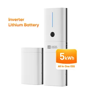 Harga pabrik semua dalam satu rumah penyimpanan energi surya baterai Lithium Ion 5Kwh 48V 72V 200Ah 300Ah Lifepo4 baterai