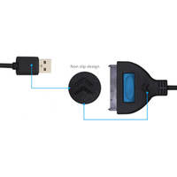 Adaptador USB a SATA 3.0 II de 22 Pines, Convertidor IDE de 2.5, 5 Gbps, Cable USB-A a SATA/IDE, Controlador de Cable, Adaptadores Seriales