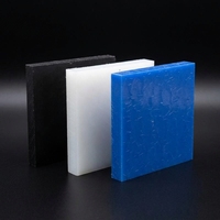 Plaque en nylon plastique industriel PA66PA6 Polyamide, avec trous percés sur mesure, usinage et fabrication, plaque anti-usure durable
