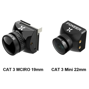 Caméra de nuit Foxeer 3 Mini à faible latence, 1200TVL, 0.00001Lux, 2.1mm PAL NTSC 4:3 16:9 pour drone de course RC - Product Image 5