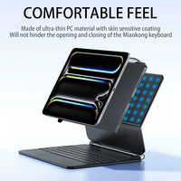 Clavier intelligent sans fil Magic Keyboard 7 avec rétroéclairage RVB, langue personnalisable et pavé tactile pour iPad Pro 13" M5 M4