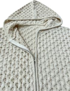 Suéter de Punto con Capucha para Mujer, Estilo Japonés, Transpirable, de Nailon/Algodón, con Logotipo Frontal, para Compradores a la Moda - Product Image 2