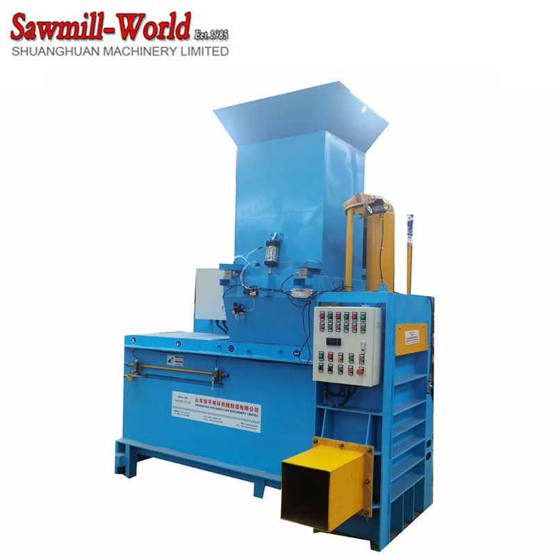 Sawmill world Wood Shaving Bagging Machine