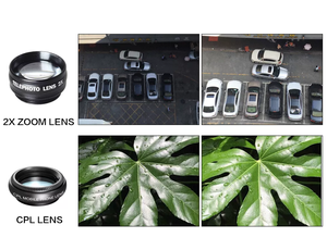 APEXEL Ống Kính Điện Thoại Di Động Ống Kính CPL Góc Rộng Mắt Cá Macro Bộ Ống Kính Điện Thoại 5 Trong 1 - Product Image 3