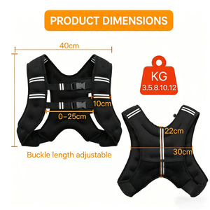 <span class=keywords><strong>Vente</strong></span> directe usine <span class=keywords><strong>de</strong></span> gilet lesté <span class=keywords><strong>de</strong></span> haute qualité pour l'entraînement en salle et la course à pied - Vêtement lesté - Product Image 3
