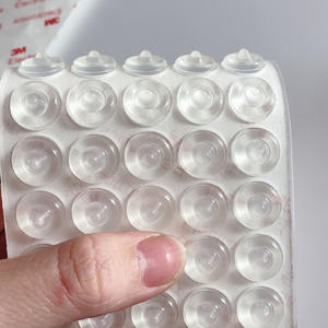 Coussinets adhésifs en <span class=keywords><strong>silicone</strong></span> transparents de troisième génération 13*5.5 coins anti-collision <span class=keywords><strong>pour</strong></span> tables chaises <span class=keywords><strong>moulage</strong></span> en <span class=keywords><strong>silicone</strong></span> <span class=keywords><strong>liquide</strong></span> - Product Image 3