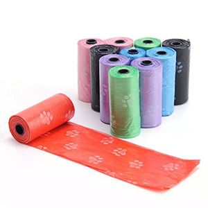 Biodegradable Dog Poop Bag Heavy Duty Berry Scent Eco-friendly <b>Compostable</b> Pla Pet Poop Bags - Product Image 1