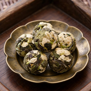 Té de Flores, Té de Jazmín, Té de Jazmín Dragón Perla en Bolsas, Gran Cantidad 250g, Venta al por Mayor para Consumo Propio - Product Image 3