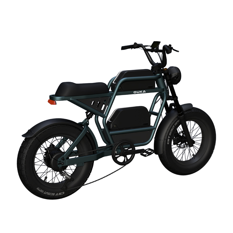 人気の新製品バイクファットタイヤレトロ2人乗り電動自転車