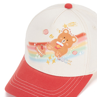 Gorra de Béisbol Ajustable de Verano para Niños, con Estampado Animal Personalizado por Sublimación, de 5 Paneles, de Poliéster, Protección Solar